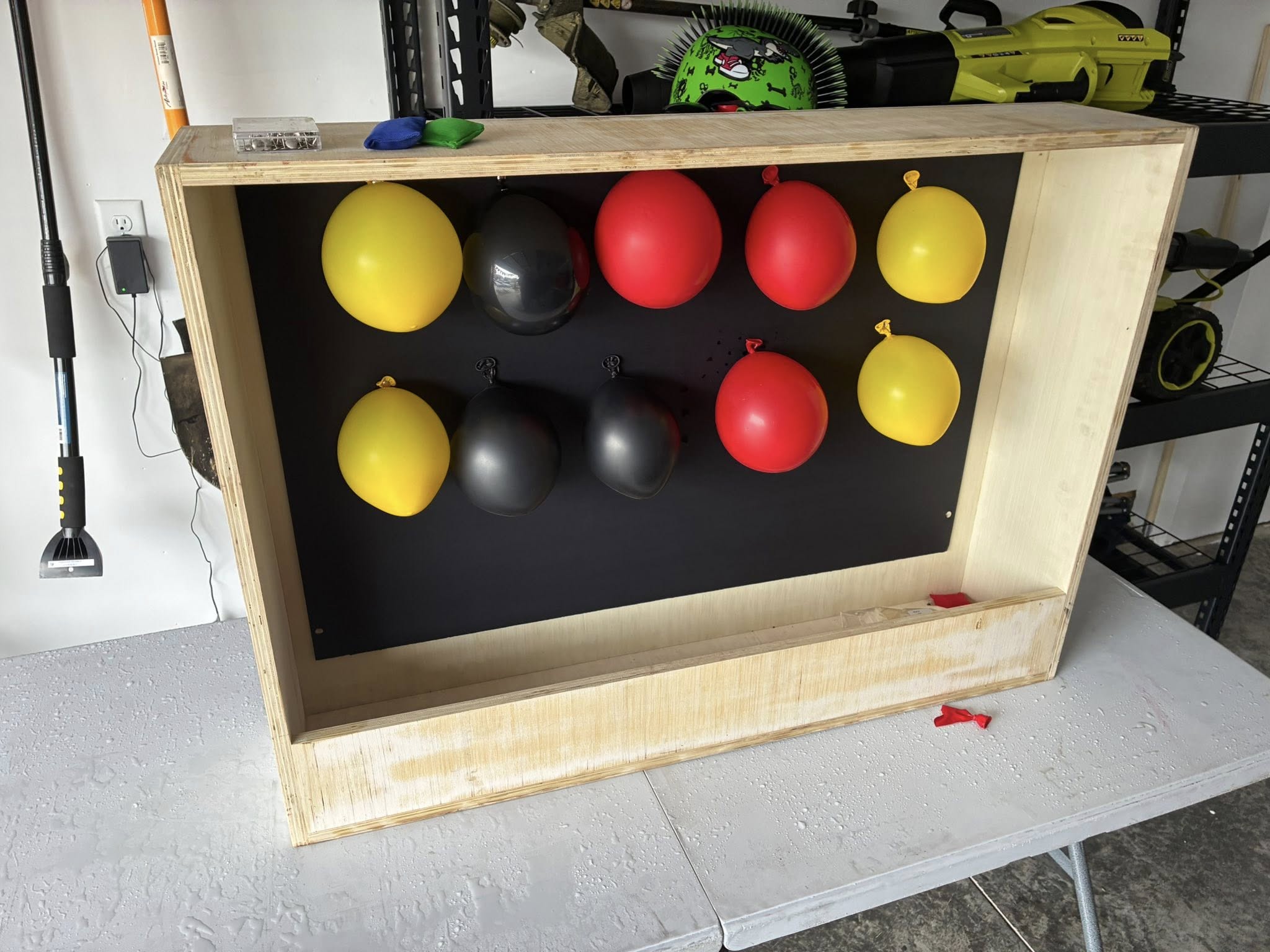 Balloon Pop Game With Darts