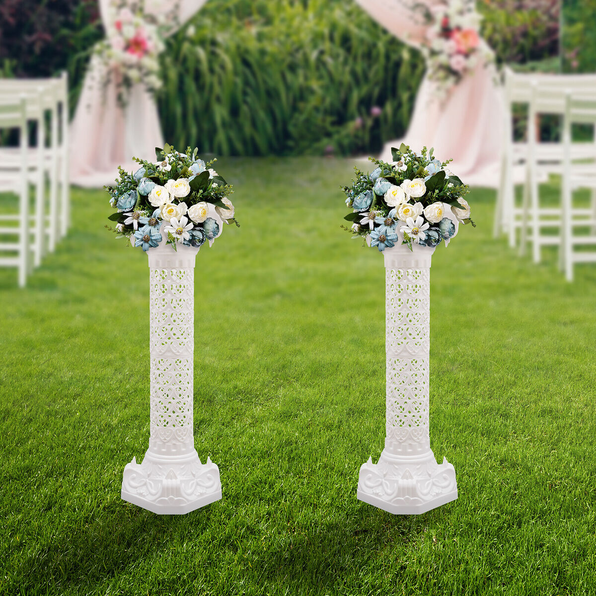 2pc Wedding Column 41.5in